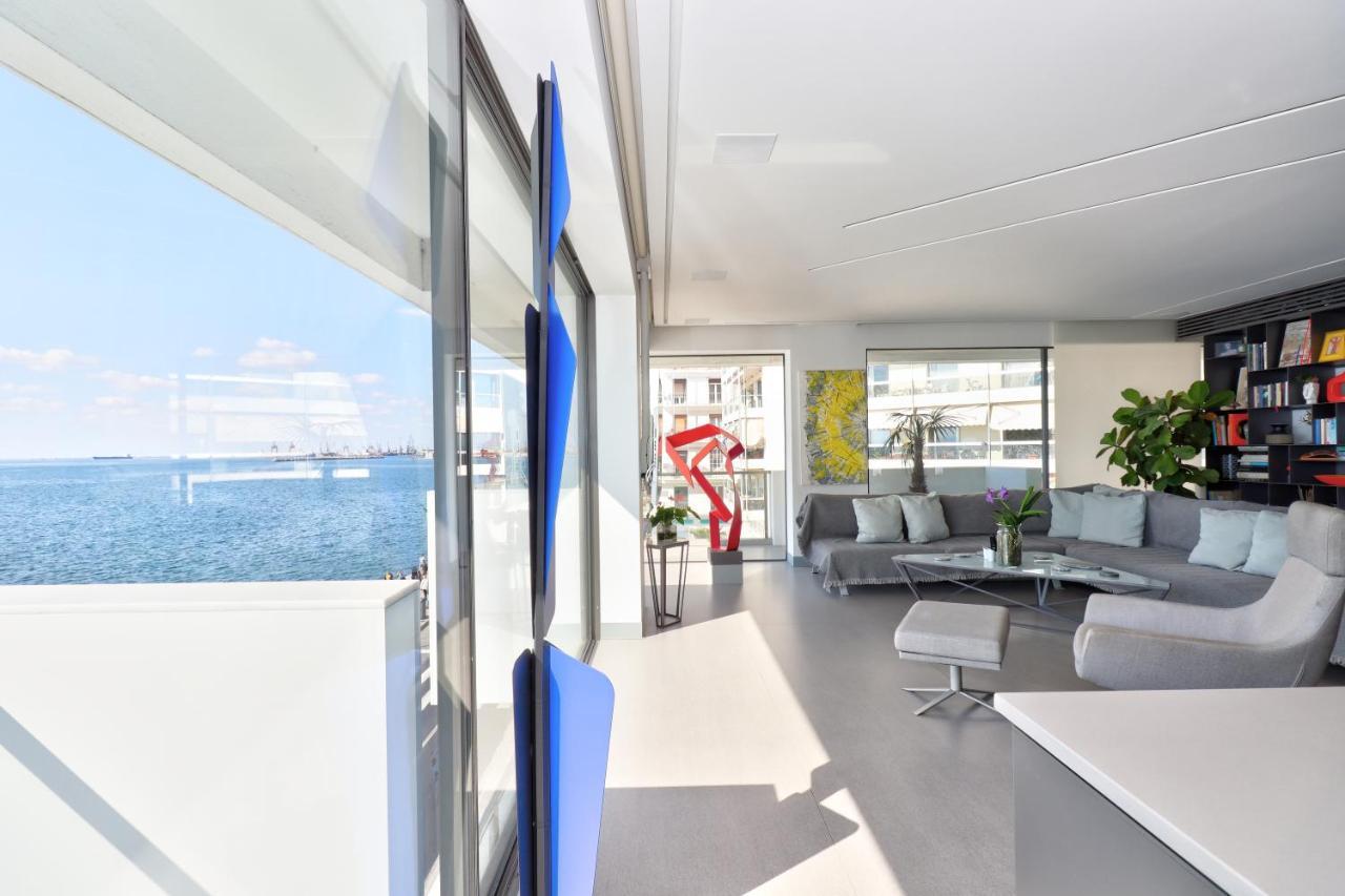 Infinity Sea View Apartment Thessaloniki Buitenkant foto