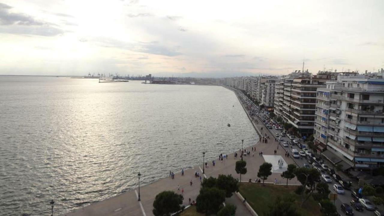 Infinity Sea View Apartment Thessaloniki Buitenkant foto